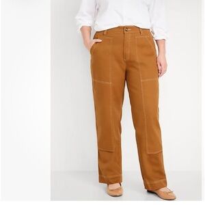 NWT reCreation Women's Tan Trousers. Plus Size.